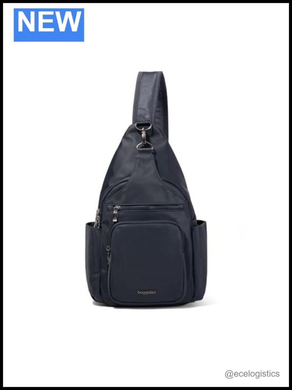 Large Crossbody Sling Bag Lightweight 9L Nylon RFID
